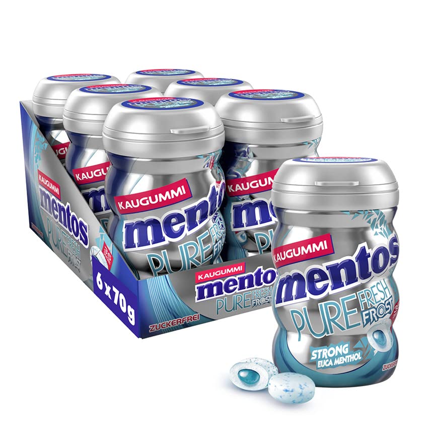 Mentos Kaugummi Pure Fresh Euca-Menthol 6x70g